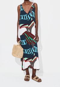 PARFOIS Maxi-jurk - multi-coloured