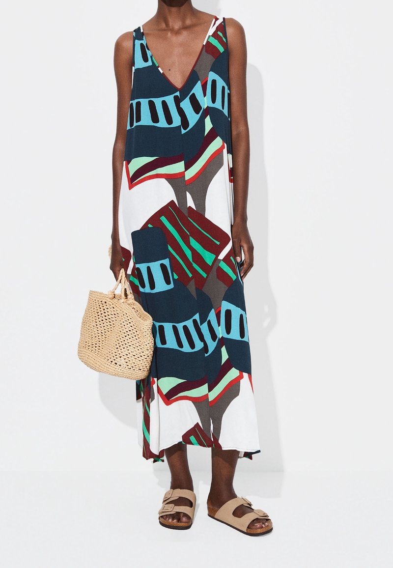 PARFOIS Maxi-jurk - multi-coloured