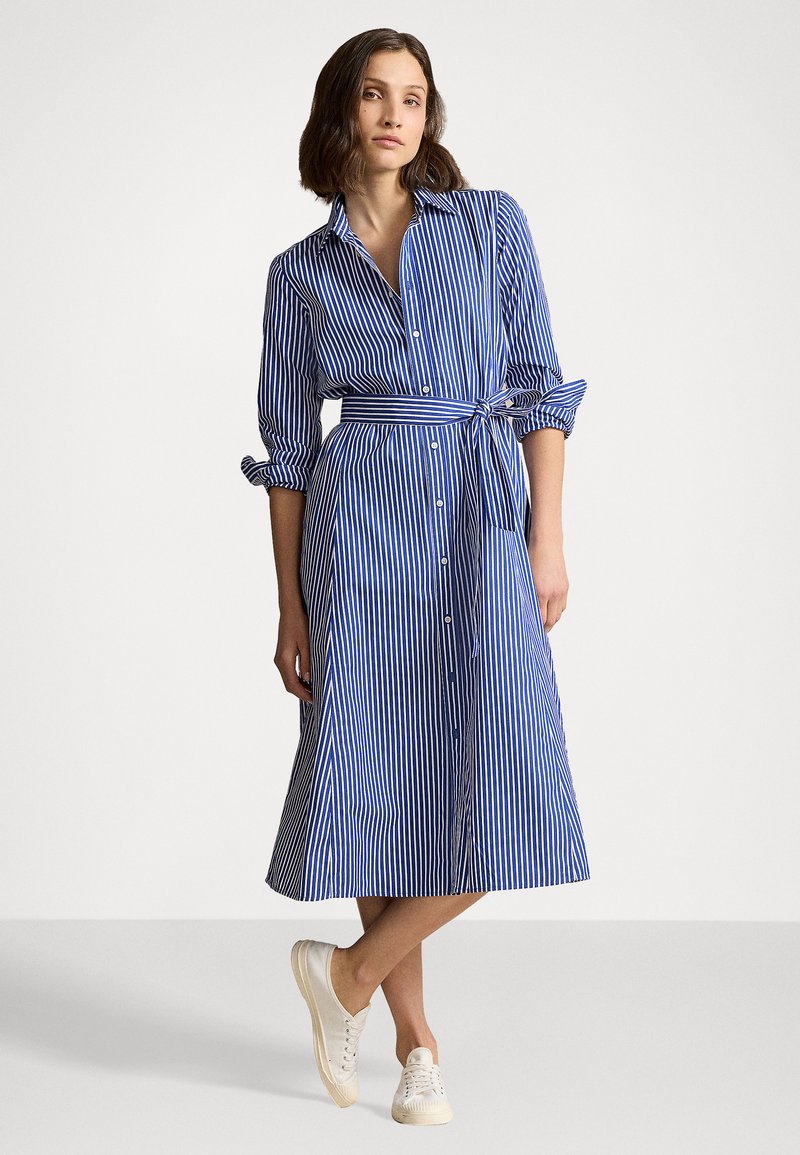 ralph lauren plaid shirt dress Polo Women's Cotton Shirtdress Navy/Red Multi Plaid machine wash at 40 degrees Polo Ralph Lauren Kids Short