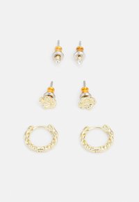 EMANUELLE 3 PACK - Kõrvarõngad - gold-coloured