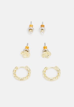 EMANUELLE 3 PACK - Earrings - gold-coloured