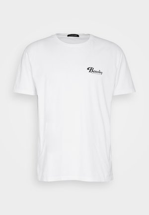 Kaotiko WASHED BOWLING UNISEX - Μπλουζάκι με στάμπα - white
