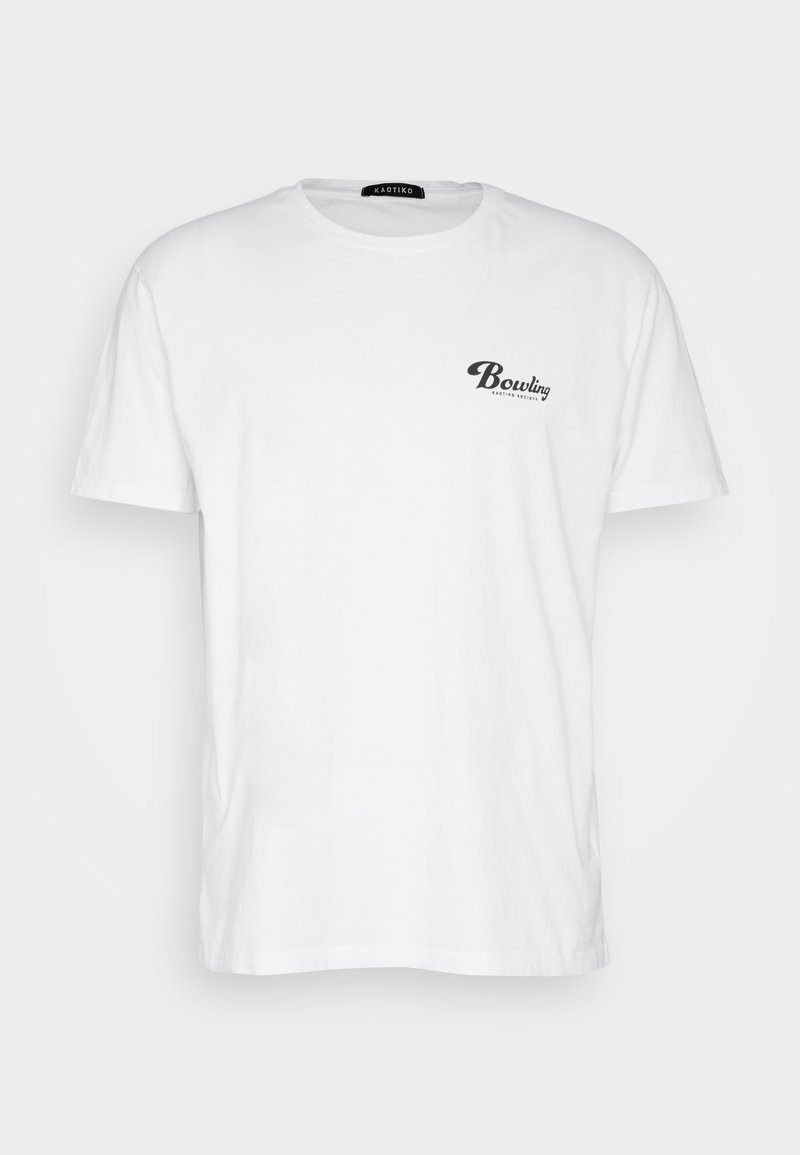Kaotiko T-shirt print wit