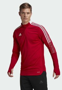 adidas Performance - TIRO 21 TRAINING TOP - Trainingsjacke - red Thumbnail-Bild 1