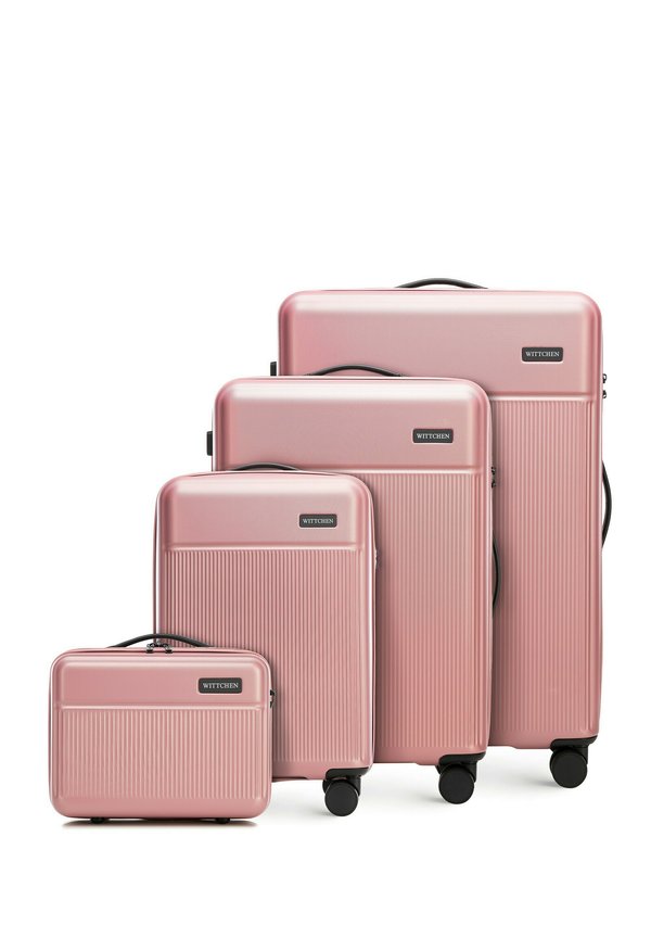 LUGGAGE SET WITH WASH BAG FROM ABS - Trolley