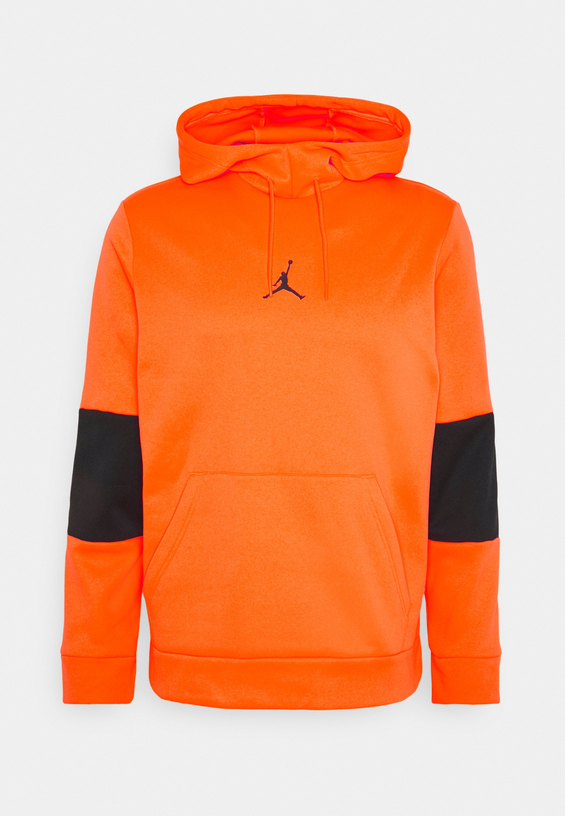 orange and black jordan hoodie