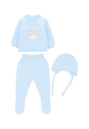 SET PRESTON - Gorro - light blue