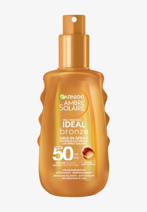 Garnier AMBRE SOLAIRE IDEAL BRONZE MILK-IN-SPRAY SUN PROTECTION SPF 50 - Zonnebrandcrème