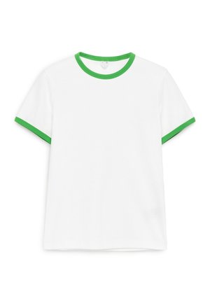 ARKET, T-shirt basic - white green