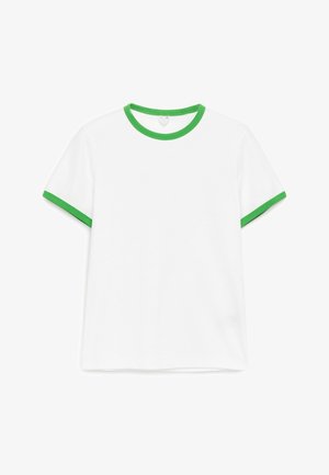 ARKET, T-shirt basique - white green