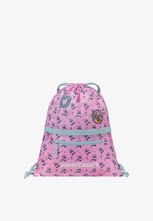 Baagl, BAAGL TURNBEUTEL MIT TASCHE MINECRAFT PANDA - Sportbeutel - rosa