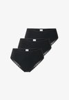 95/5 MODERN COTTON - 3ER PACK BRAZIL - Kalhotky - schwarz