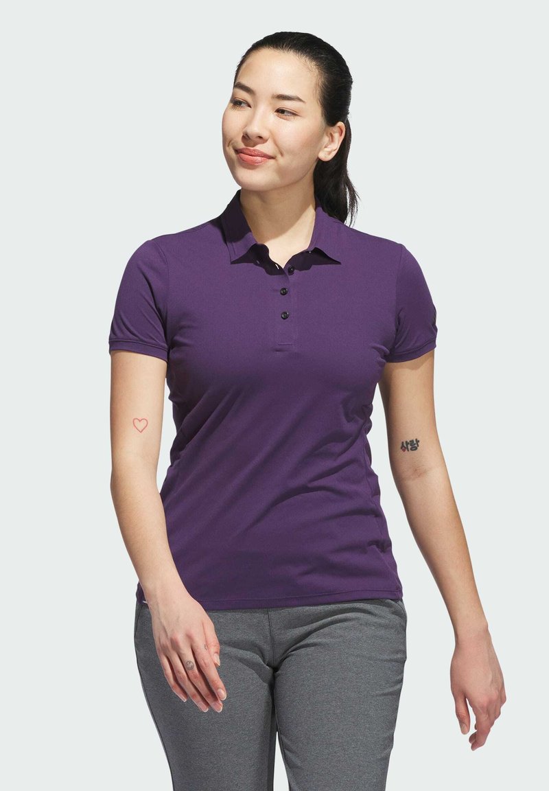 adidas Performance ULTIMATE TOUR TWIST - Polo - aurora plum