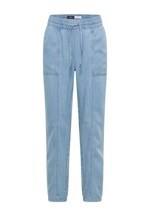 Cecil, MID WAIST SLIM LEG HOSE IM WASHED-LOOK - Jeans fuselé - light blue wash