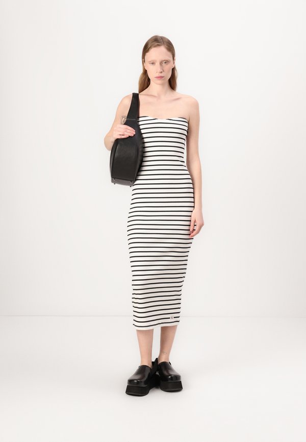 LABEL SLEEVELESS DRESS - Jersey dress2