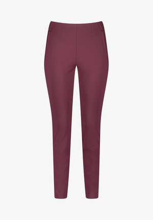 LANG ELEGANTE - Trousers - merlot