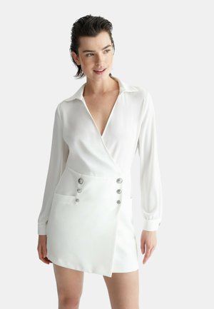 LIU JO, Vestido camisero - bianco