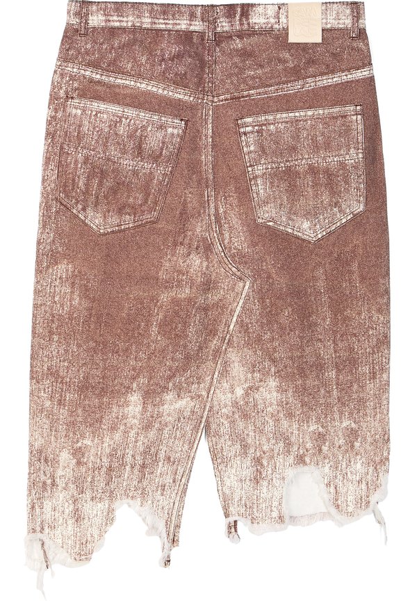 Denim skirt - mittelrot2