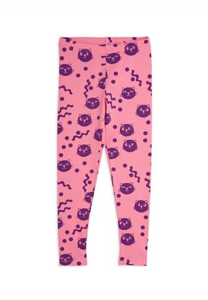 SQUIGGLY CATS UNISEX - Leggings - pink