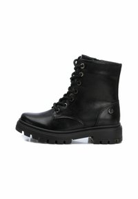 XTI Bottines à lacets - black