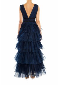 True Decadence FULLY LINED PLUNGING NECK LAYERED SKI - Galajurk - dark navy