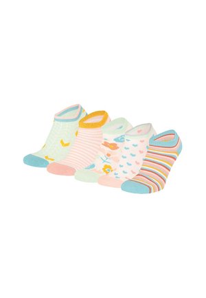 Yuhu, MÄDCHEN SNEAKER 5ER PACK     - Socks - rosa