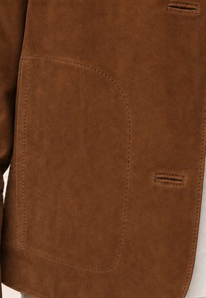 Ricano, JEENA - Veste en cuir - braun velour