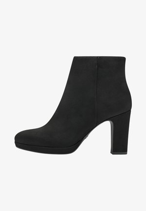 Tamaris Boots à talons - black