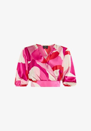 faina, Bluse - pink mehrfarbig