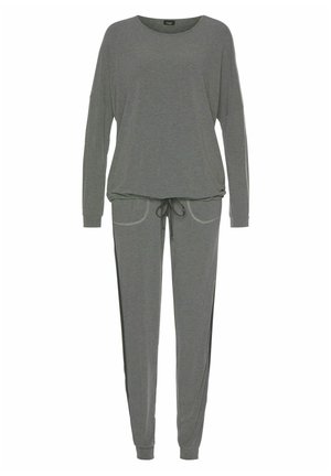 SET - Pyjama - melangedunkelgrau