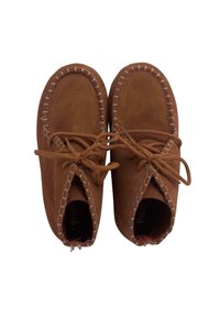 Pisamonas TIPO MOHICANAS - Šněrovací kotníkové boty - camel