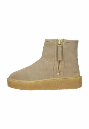 ENJAR LUTIA - Platform ankle boots - mouton