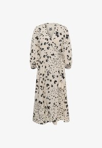 Sélectionné, black dot flower print