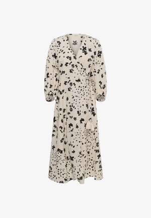Part Two, ALYAPW DR - Maxi-jurk - black dot flower print