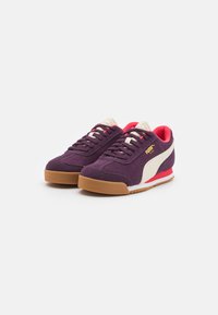 Puma ROMA - Tossud - midnight plum/alpine snow