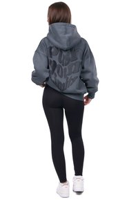 Dropsize Hættetrøje - washed grey