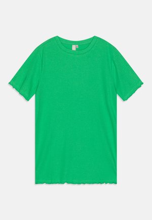 Pieces Kids PKDORA O-NECK SOLID - T-shirt imprimé - irish green