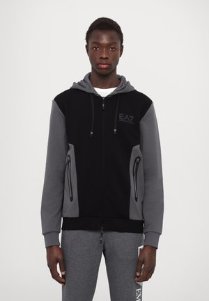 EA7 Emporio Armani FELPA - Felpa con zip - black