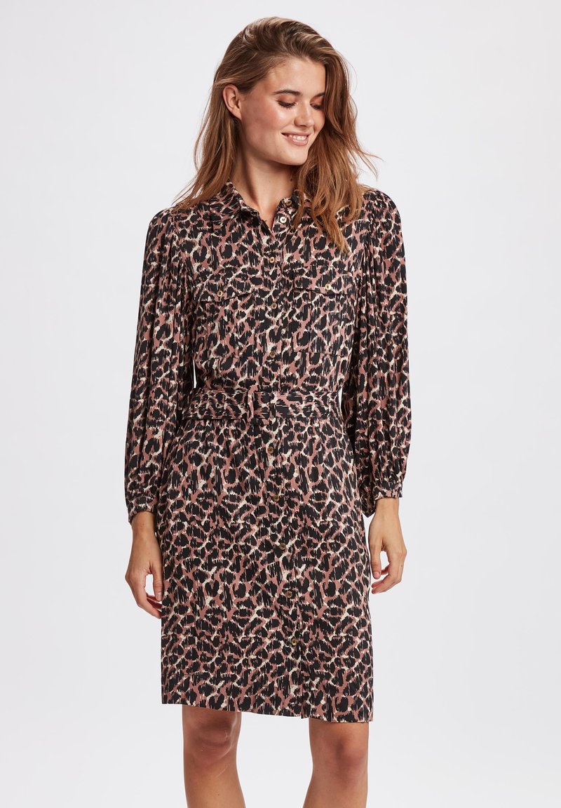 Nümph NUYVONNE Shirt dress nutmeg/brown Zalando.ie