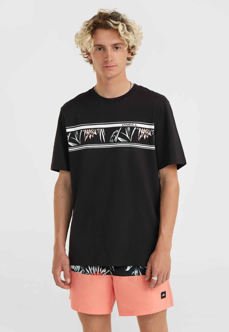 O'Neill - MIX & MATCH GRAPHIC - T-shirt con stampa - black out, Ingrandire