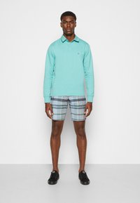 Tommy Hilfiger HARLEM MADRAS - Calções - lofty blue
