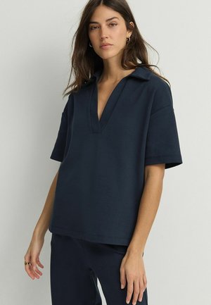 REGULAR FIT - Polokošeľa - navy