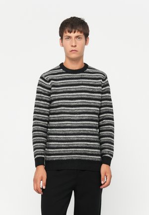 ONSMING LIFE CREW NECK - Strickpullover - black