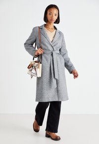ONLY ONLNICOLE LIGHT WRAP  - Classic coat - light grey