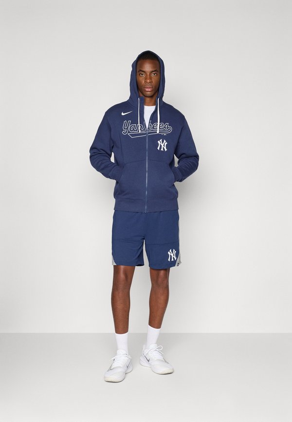 MLB NEW YORK YANKEES KNOCKOUT SCRIPT FULL ZIP  - Club wear2