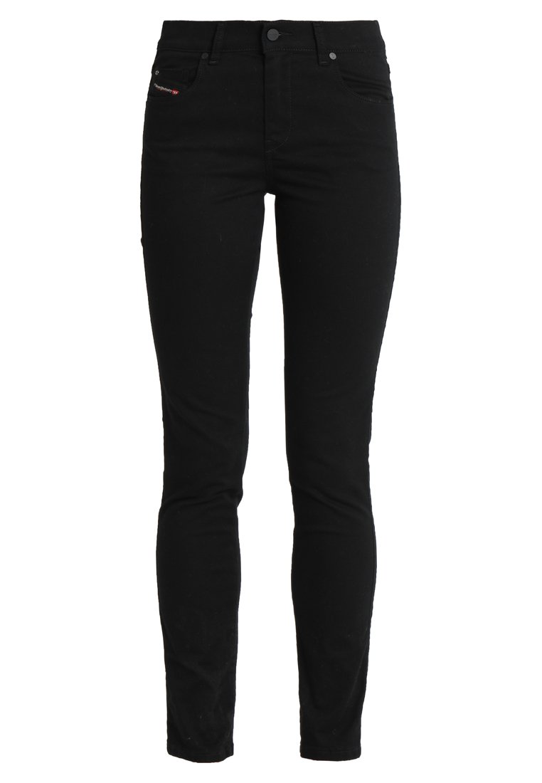 Diesel Straight leg jeans zwart denim/blackdenim