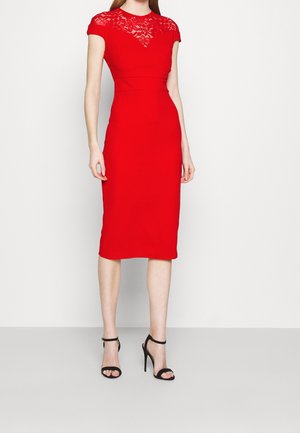 Etui-jurk - red