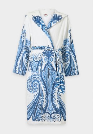 ETRO, POSITANO PRINTED HOOD UNISEX - Peignoir - blue