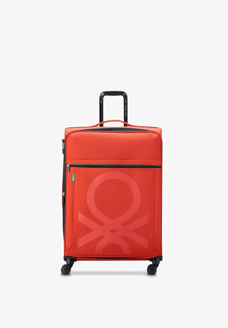 Delsey Paris COLOR BLOCK TROLLEY MIT DEHNFALTE - Trolley - red