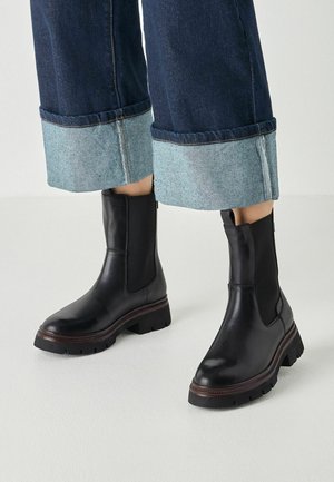 Tamaris, CHELSEA BOOT - Ankelstøvler - black leather